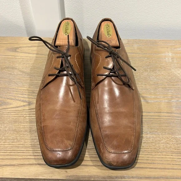 kenneth cole brown dress shoes Vintage Kenneth Cole Italian Genuine Leather Croc Loafers main image 0
